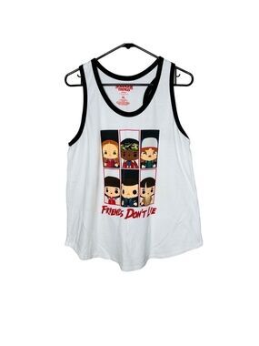 Stranger Things Chibi Group Girls Tank Top
Friends don't lie Graphic Tank Top XL
